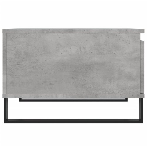  Stolić za kavu boja betona 55x55x36,5 cm konstruirano drvo Slike