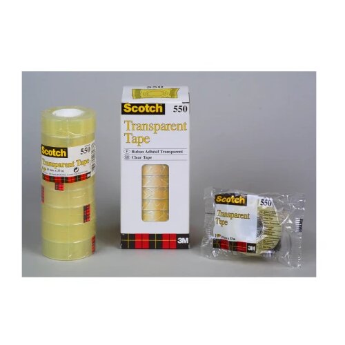  Lepljiva traka Scotch Transparent 550, 19mm x 33m, 1/1 Scotch 05LTS504 Cene