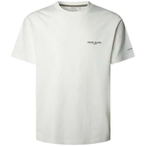 PepeJeans Majice s kratkimi rokavi PM5010090 803 Bela Slike