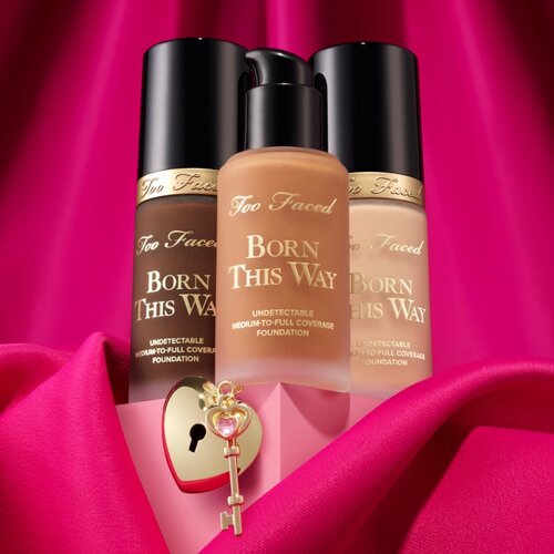 Too Faced Born This Way Original Foundation hidratantni puder nijansa Praline 30 ml Slike