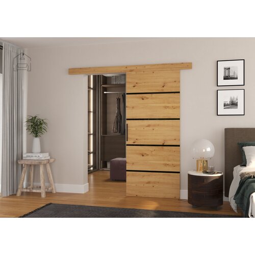 ADRK Furniture Drsna medsobna vrata Muschu 96 - artisan Cijene