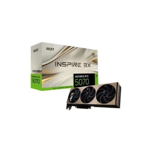 MSI nVidia GeForce RTX 5070 12G INSPIRE 3X OC Slike