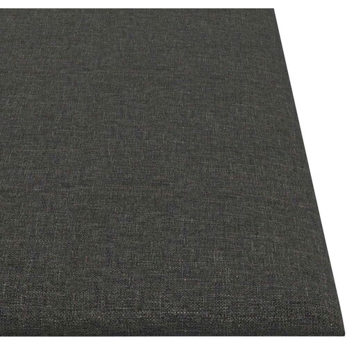  Zidna uzglavlja 12 pcs Tamno siva 30 x 30 cm tkanina Slike