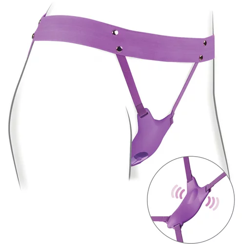 Pipedream Fantasy For Her Ultimate Butterfly Strap-On Purple