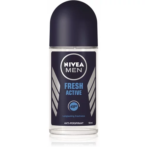 Nivea Men Fresh Active roll-on antiperspirant za muškarce 50 ml