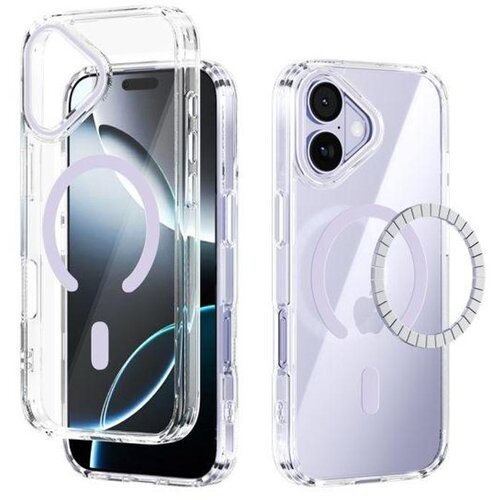 Chameleon Gumiran magnetni ovitek (TPU Magnetic) za Apple iPhone 17, vijoličen Cene