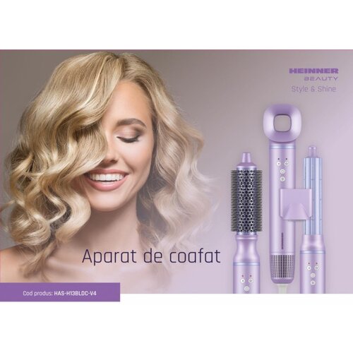 Heinner styler za kosu HAS-H13BLDC-V4/1300W/roze Slike