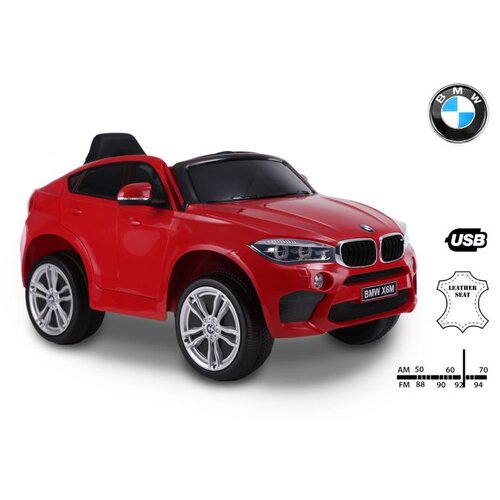 Lean_Toys 12V BMW X6 M Rdeča ben Cene