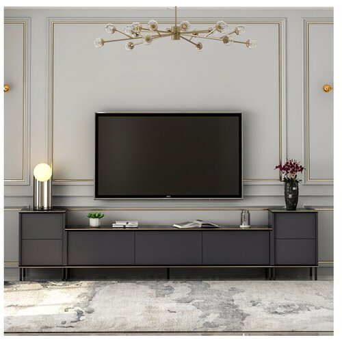 Hanah home Imaj - Anthracite TV omarica, (20868196) Cene