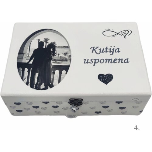 Poklon koji traje cijeli život &amp;ndash; personalizirana Kutija uspomena za mladence! - 4. - 1804 Slike