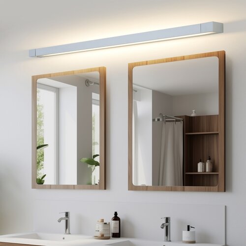  Brilagi-LED Osvetljenje za kupatilska ogledala AQUA LINE LED/36W/230V 120 cm IP44 matni hrom Slike