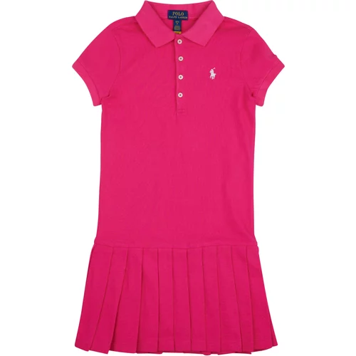 Polo Ralph Lauren Kratke obleke SSPLTPOLODRS-DRESSES-DAY DRESS Rožnata