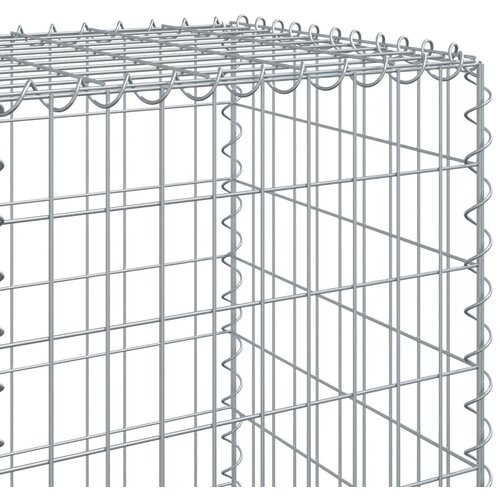  Gabionska ko&amp;scaron;ara s poklopcem 1100x50x150 cm pocinčano željezo Slike