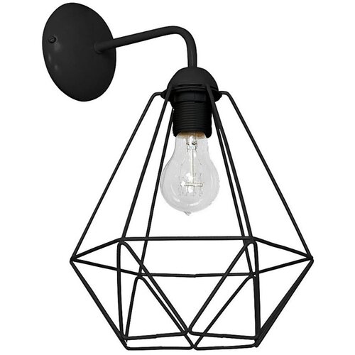  Zidno svetlo BASKET 1xE27/60W/230V crno Cene