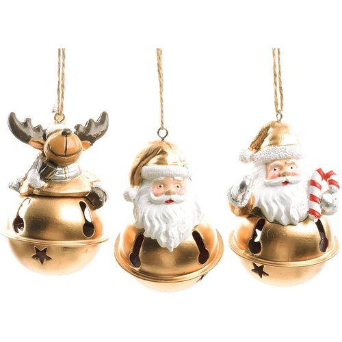 Viter Novogodi&amp;scaron;nji ukras zlatni praporac Slike