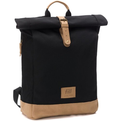 Fillikid torba/ruksak za mamu Rolltop Berlin, black Slike