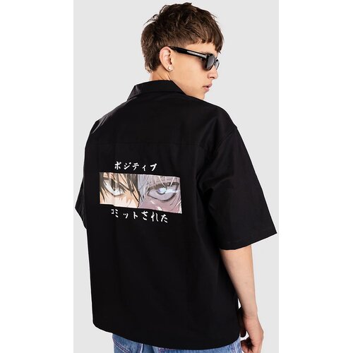 Redefined Rebel CCAnime Oversized Fit Srajca black Slike