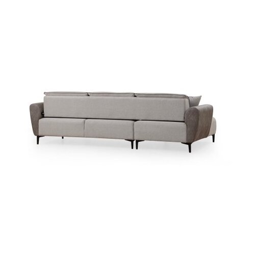 Atelier Del Sofa aren left - grey grey corner sofa-bed Cene