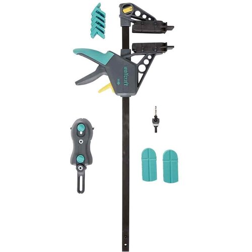 Wolfcraft Jednoručna stega za postavljanje podnih dasaka 6988000 crna Slike