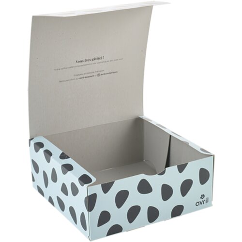 Avril Empty Box - Large - Blue Pebble Cene