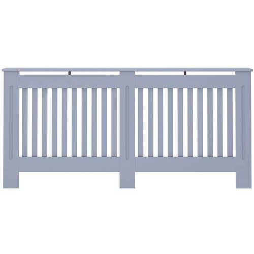  pokrivač radijatora 2 pcs siva 172 x 19 x 81.5 cm Slike