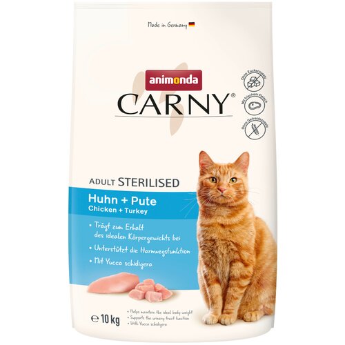 Animonda Carny Adult Sterilised piletina i puretina - 10 kg Slike