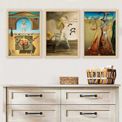 Wallity Set uramljenih slika 3NTC_UN1385243, 3 dijela Cijene