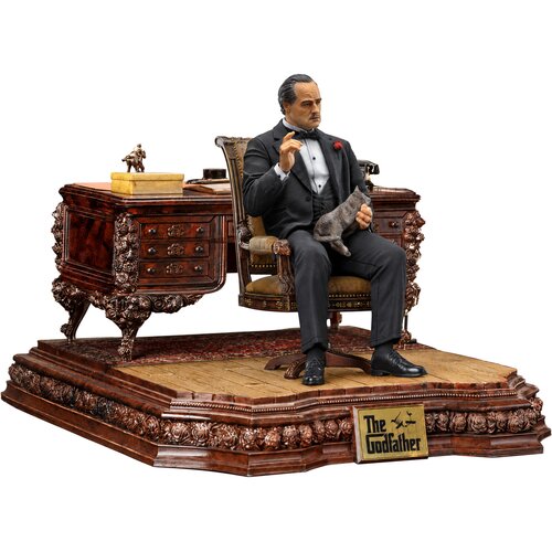 The Godfar Don Vito Corleone zbirateljski kip 28cm Cene