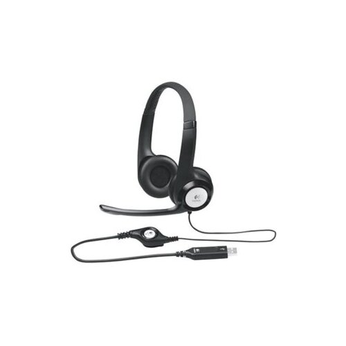  Slu&amp;scaron;alice sa mikrofonom Logitech H390 USB Noise-canceling Rotating microphone 981-000406 Slike