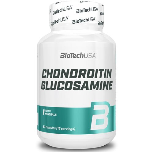 BioTech USA Kompleks za očuvanje zdravlja zglobova Chodroitin Glucosamine, 60 kapsula Slike