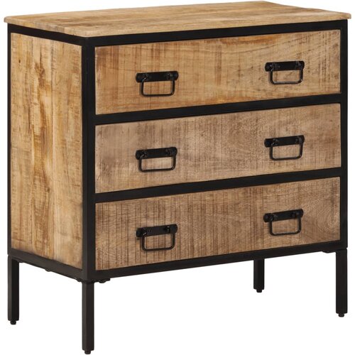 VidaXL Komoda 70 x 35 x 70 cm od masivnog grubog drva manga Slike