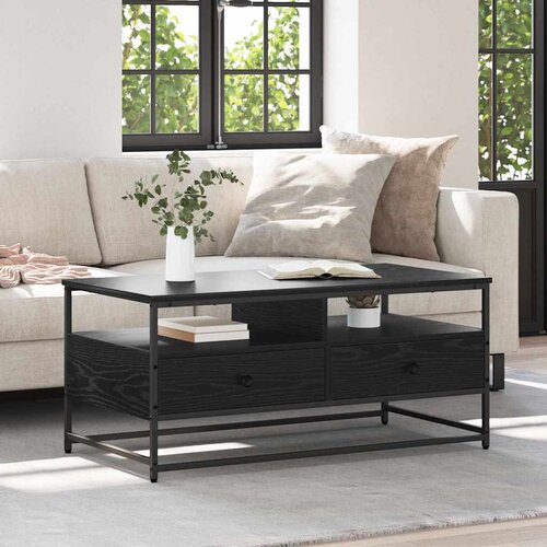  Kava Stol Crni hrast 100 x 51 x 45 cm Konstruirano drvo Cijene