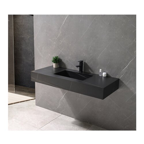 Master Umivaonik kameni 100x50x15cm SP-8399 mat crni Slike
