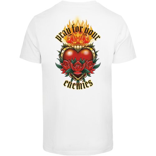 Mister Tee Men&amp;#039;s T-shirt Pray For Your Enemies white Slike