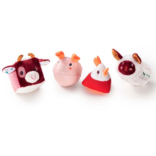 Lilliputiens® set od 4 aktivnosne meke igračke farma Cijene