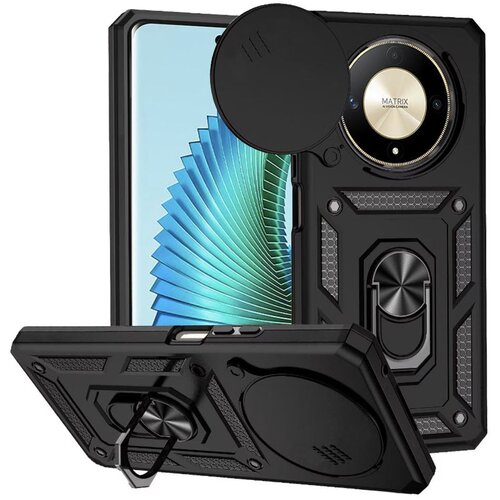 Techsuit serija CamShield za&scaron;čitnih ovitkov za Honor Magic 6 Lite &ndash; črna Cene