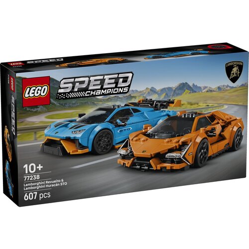 Lego Speed Champions 77238 Lamborghini Revuelto in Huracán STO Cene
