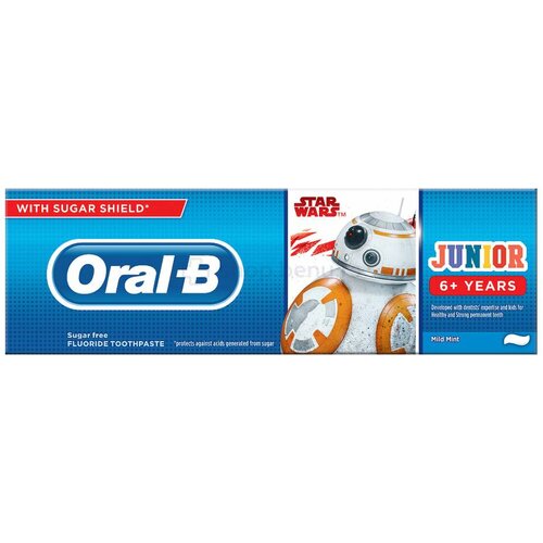 Oral-b junior starwars pasta za zube 6+ godina Cene