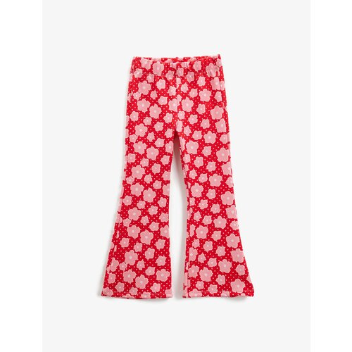 Koton Pants - Red - Wide leg Cene