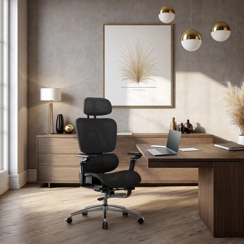 Mark Adler Expert 7.9 Crna ergonomična stolica Slike