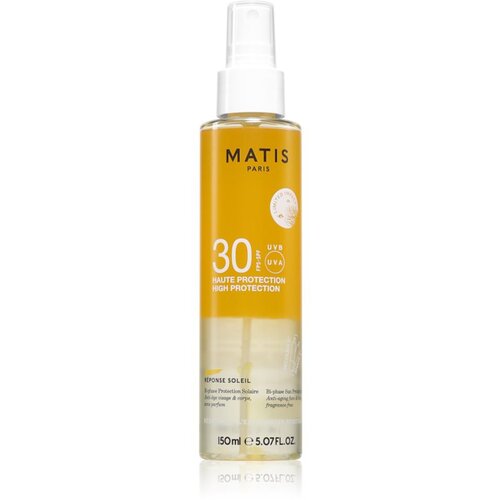 Matis Paris R&eacute;ponse Soleil Bi-phase Protection Solaire SPF30 suho ulje za sunčanje SPF 30 150 ml Cijene