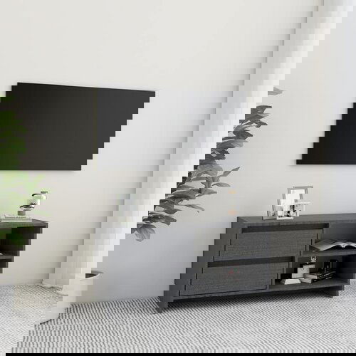 VidaXL TV ormarić sivi 80 x 31 x 39 cm od masivne borovine Slike