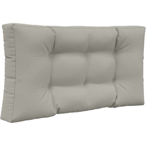  Jastuk za vanjsku sofU 2 pcs Sivi Poliester - Sivi 80 x 80 cm 1x sjedalo +1x naslon (3D s bartagom) Slike