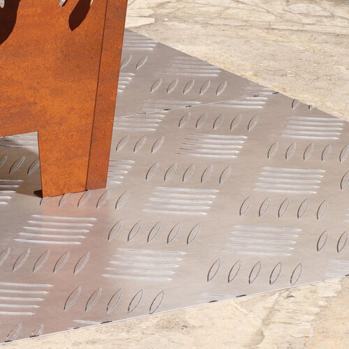 vidaXL Srebrna Metal 80 x 40 cm Stepenice Pravokutne Industrijske Cijene