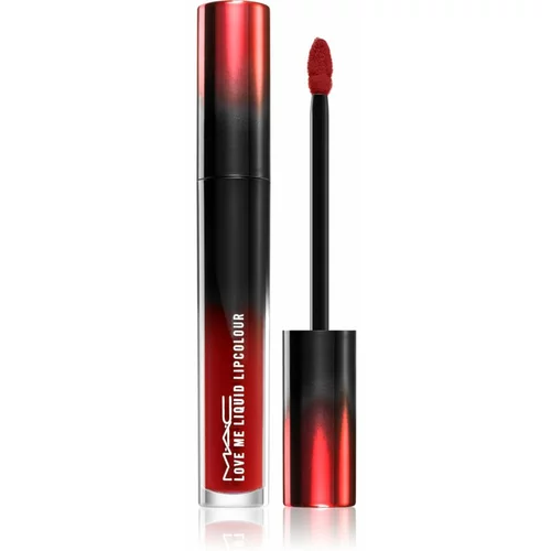 MAC Cosmetics Love Me Liquid Lipcolour kremasta šminka s satenastim zaključkom odtenek E For Efortless 3,1 ml