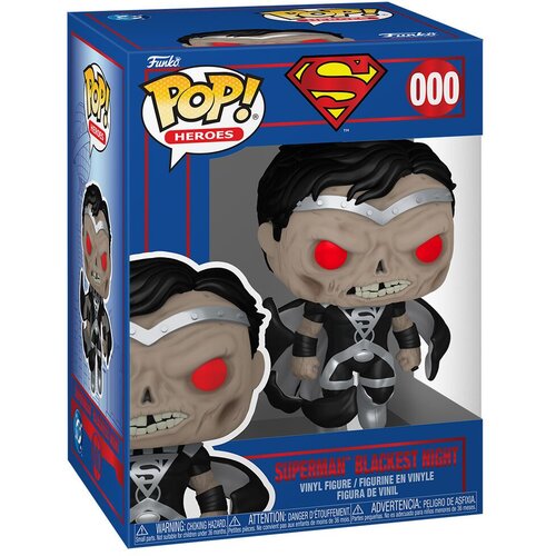 Funko Figura POP DC Comics Superman - Superman Blackest Night Slike