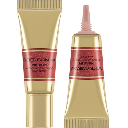 Dolce &amp;amp; Gabbana Bold Paint Me Up! večnamensko ličilo za oči, ustnice in obraz odtenek 03 Red Sketch - Metallic Brick Red 5 ml Slike