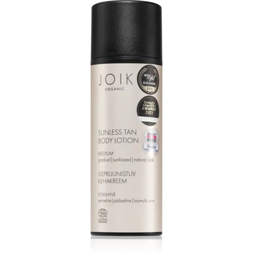 JOIK Organic Sunless Tan Light samoporjavitveni losjon za telo 150 ml