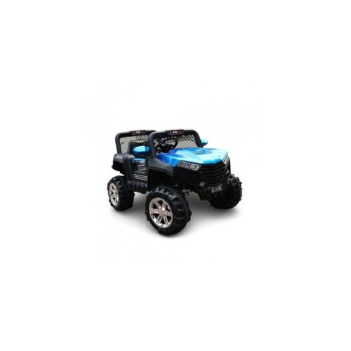 Dečiji auto na akumulator 277 plavi + funkcija ljuljanja Slike