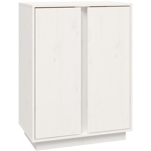 Maison Chic Komoda - Predalnik bela 60x35x80 cm trdna borovina, (21716460) Slike